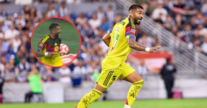 Rodrigo Aguirre se lleva todo el odio de la afición del Monterrey por el desagradable gesto en el gol del América (VIDEO)