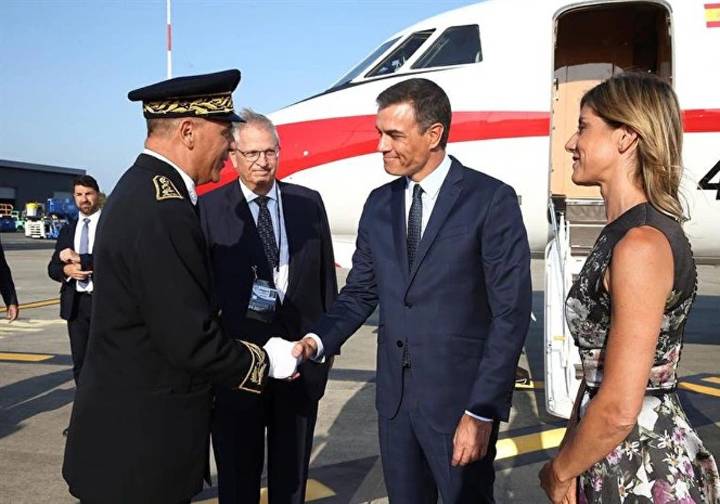 Una avería en pleno vuelo del Falcon obliga a Sánchez a cancelar su viaja Paris para reunirse con Zelenski
