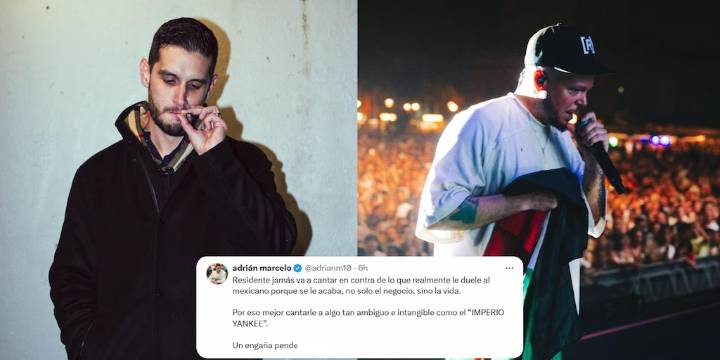 Adrián Marcelo arremete contra Residente y el uso de recursos públicos para su show en CDMX