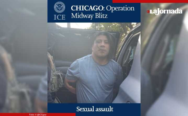 Arresta el ICE en Chicago a “depredador sexual” de origen mexicano