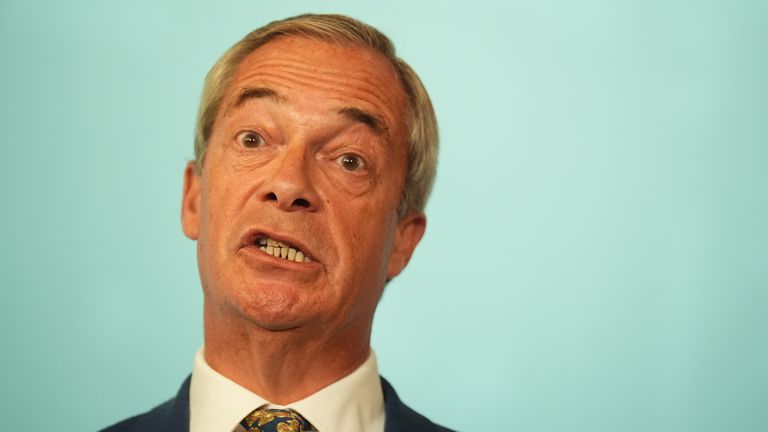 Farage criticised for failing to 'stand up to idol' Trump over autism claim