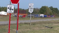 State Route 32 closed following crash in Eagle Township
