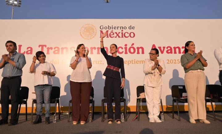 Sheinbaum, la mujer con mayor liderazgo en el mundo: Nahle