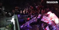 Invasión de aficionados ingleses ante el Betis: quejas de los vecinos en Alameda de Hércules