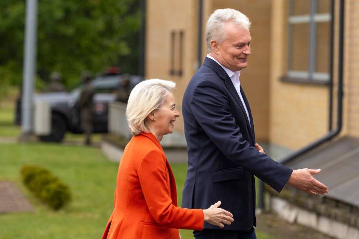 El avión en el que viajaba Von der Leyen sufre interferencias rusas en el GPS
