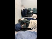 Detained immigrants spend days in 'miserable' ICE hold rooms