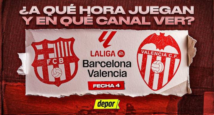 Barcelona vs. Valencia: fecha, horarios y canales de TV por LaLiga