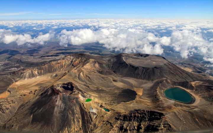 Visita el bello lugar del Parque Nacional Tongariro en Nueva Zelanda