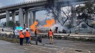 Suman cuatro muertos y 90 heridos tras explosión de pipa en CDMX