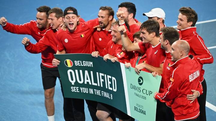 Spain rallies to reach the Davis Cup Final 8; United States eliminated