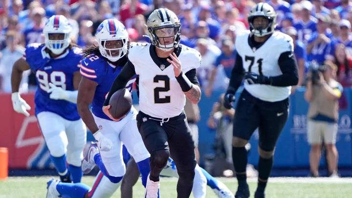 New Orleans Saints bounce back but fall short against Bills