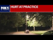 12-year-old injured during football practice