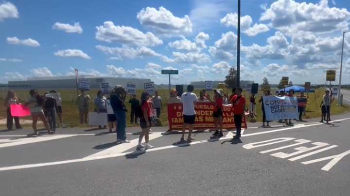 Protestas en Georgia tras redada en planta de Hyundai