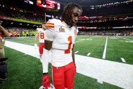 Chiefs' Andy Reid Offers Cryptic Update on Xavier Worthy Returning