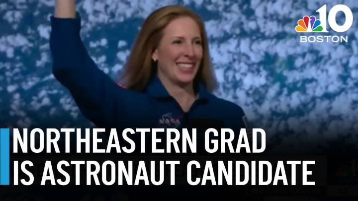 NASA names Northeastern University graduate as astronaut candidate