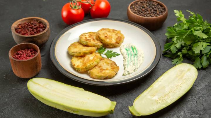Sanjacobos de calabacín: una receta fácil sin freír