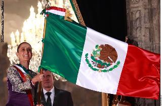 Da Sheinbaum su primer Grito de Independencia