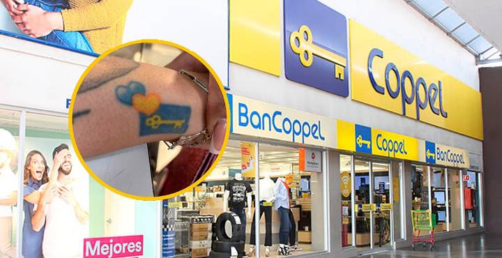 ¿Le van a perdonar la deuda? Coppel busca a persona que se tatuó su logo