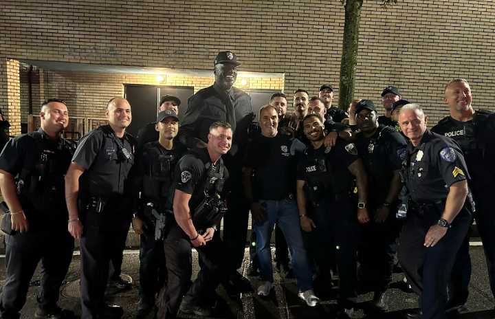 ‘He was hyped up’: Shaq visits Worcester on DJ tour