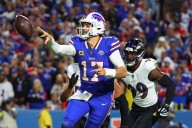 Josh Allen rallies Bills for 16 points in last 4 minutes to stun Ravens 41