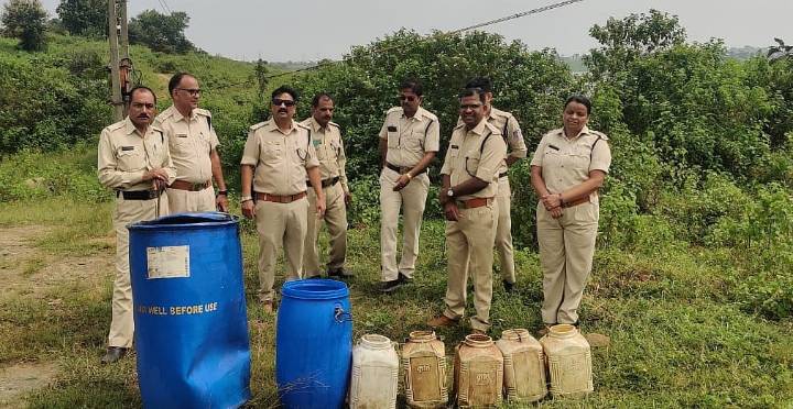 Indore News: Excise Raids In Rural Areas, Illicit Liquor & Goods Worth ₹1.75 Lakh Seized