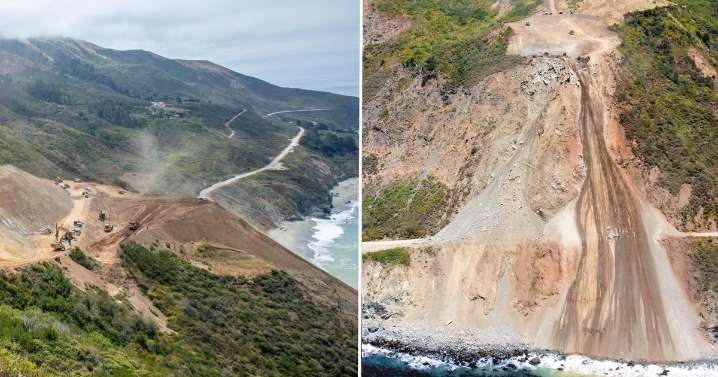Caltrans to reopen Highway 1 at Regent's Slide in Monterey County in March 2026