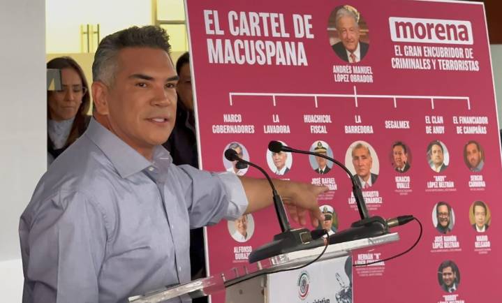 Denuncia Alito a Adán Augusto ante DEA y FBI por actividad criminal