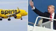Advierten a piloto de Spirit que se aleje del Air Force One