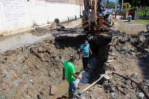 Alcaldía de Mariño avanza en la optimización del sistema de aguas servidas