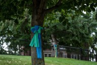 Ribbons for Annunciation Church bind a wider community in mourning