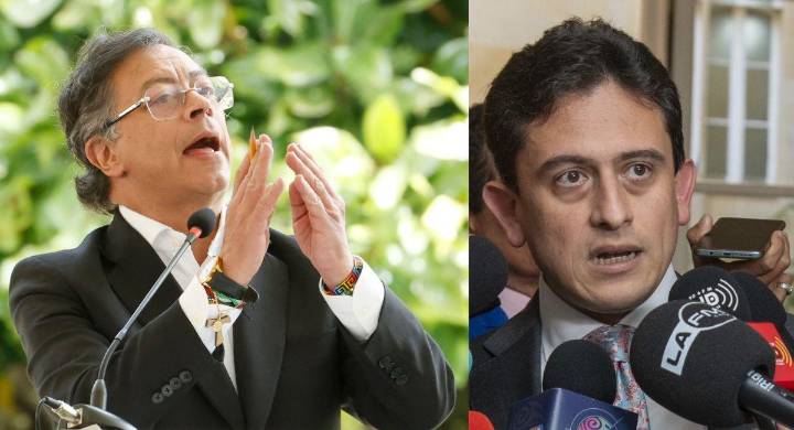 Petro y Luis Carlos Reyes, enfrentados en cruce que termina en anuncio de denuncia