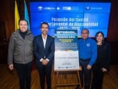 Gobernador Jorge Rey posesiona a los representantes del Comité Departamental de Discapacidad