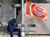 Residential school survivors share stories at Saskatoon flag raising