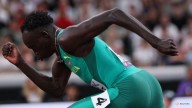 'Hungry' teenager Gout upbeat after missing 200m final