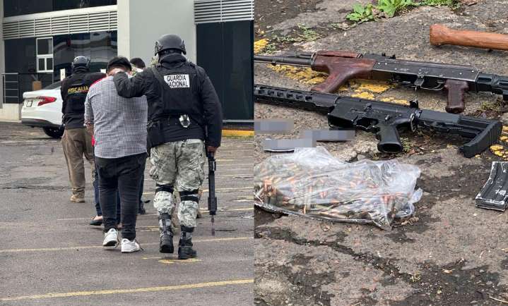 Detienen a 6 tras enfrentamiento en Michoacán