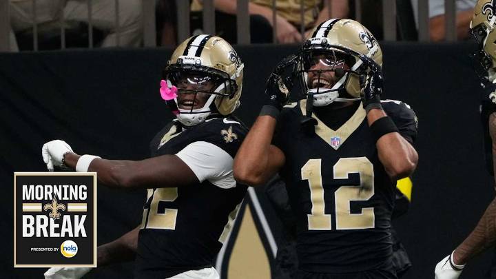 Morning Break: Chris Olave continues to lead the Saints in targets
