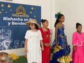 Con música, historias y tradición, niños de Riohacha, homenajearon su ciudad