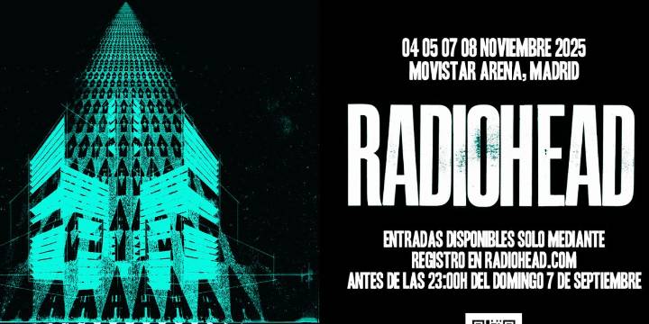 Radiohead anuncia gira europea 2025 tras casi una década sin tocar juntos