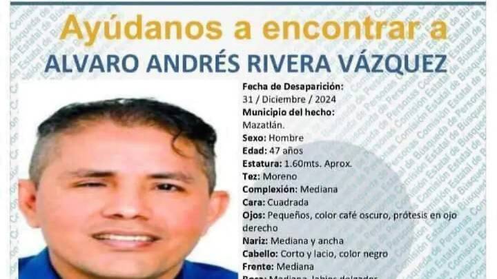 El empresario Álvaro Rivera cumple 9 meses desaparecido en Mazatlán