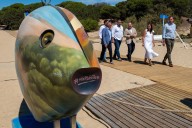 El primer 'Pescaíto come plástico' llega a la costa onubense para promover el reciclaje