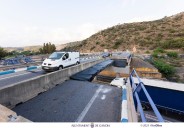 La N-332, abierta de nuevo en Gandia tras el accidente de un camión