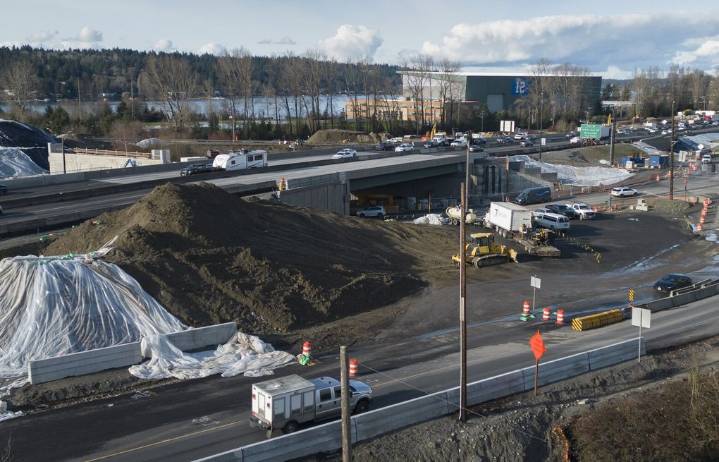 Where I-405 and I-90 closures will slow Seattle