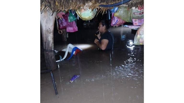 En la comunidad de Palmillas, las lluvias hace renacer el temor de perder todo