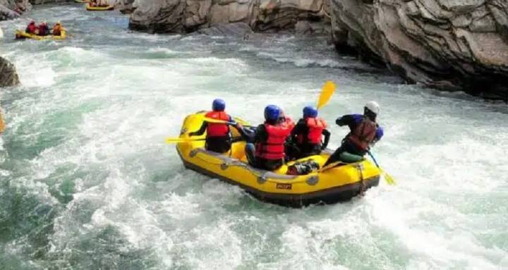 Rafting Resumes On Chenab River In Reasi After Months Long Suspension