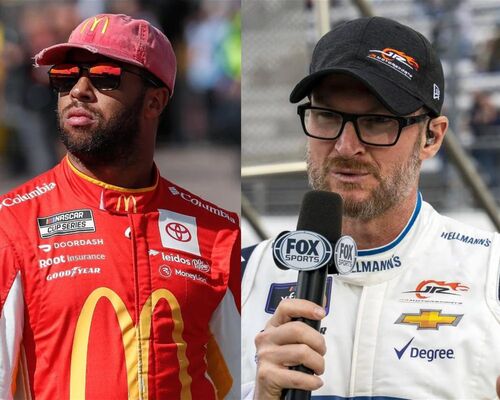 Fans Stand Divided as Dale Jr Makes Way for Bubba Wallace’s Star Prodigy Fans are split as Rajah Caruth might join JR Motorsports part-time in 2026, with Dale Jr. backing Bubba Wallace’s prodigy for X
