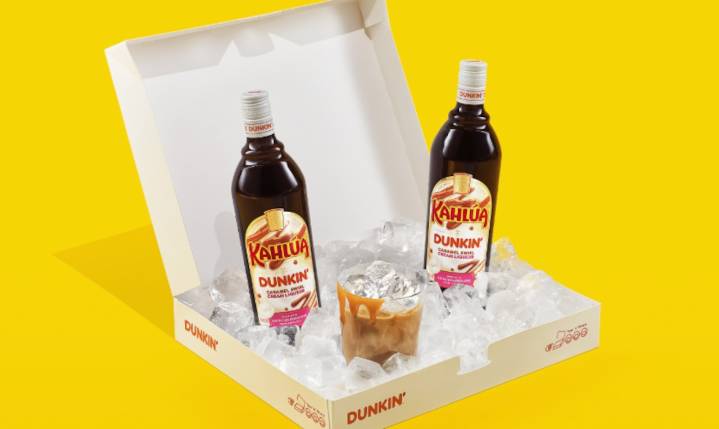 Dunkin' enters alcohol market with Kahlúa caramel cream liqueur collaboration