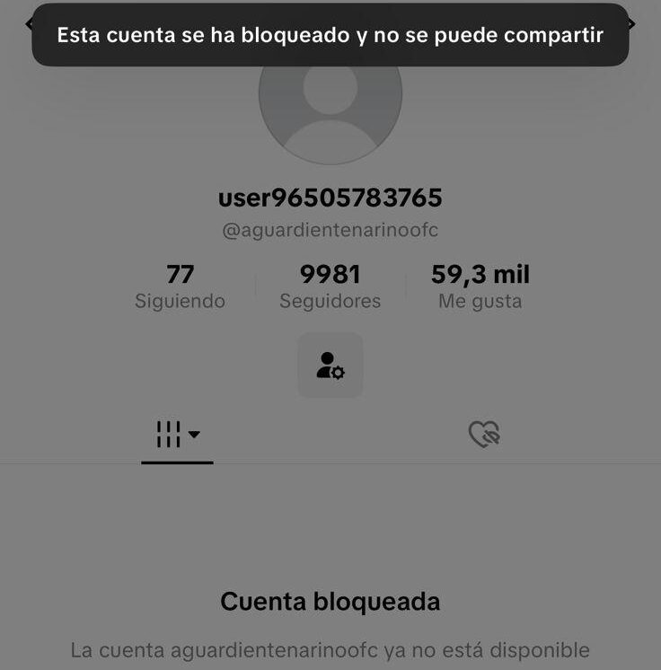 Aguardiente Nariño pierde vitrina digital tras bloqueo de su cuenta institucional