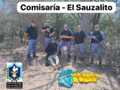 El Impenetrable: en operativo cerrojo atraparon a un narco con 11 panes de cocaína