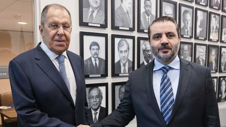 Russian foreign minister warns against European aggression in UN speech