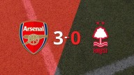 Premier League: Arsenal le pasó por encima a Nottingham Forest con doblete de Martín Zubimendi